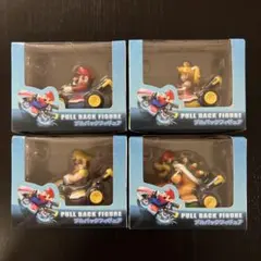マリオカート8 プルバックカー フィギュア 4体セット セミコンプリート