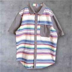 【超激レア！！✨】極美品 LRG2014年製 クレイジーパターンシャツ XL相当のサムネイル
