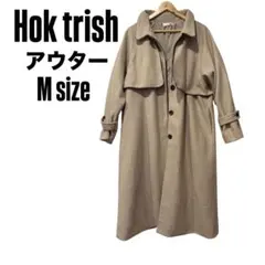 Hok trish ピンクベージュ アウター Mサイズのサムネイル