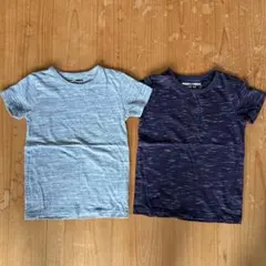NEXT Tシャツ ライトブルー ネイビー 2枚セット 98のサムネイル