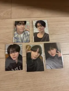 TXT TOGETHER weverseラキドロ　1.2回目トレカ　5種コンプ③