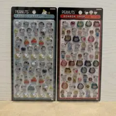 ボンボンドロップシールミニ　スヌーピー