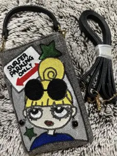 限定商品　リタちゃん　2way スパンコール　スマホ　ショルダーLyre