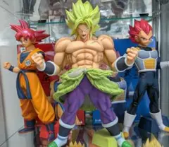 ドラゴンボール 超刻武勇伝 超サイヤ人ゴッド 孫悟空&ベジータ&ブロリー