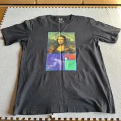 UNIQLO UT モナ・リザ Tシャツ ブラック