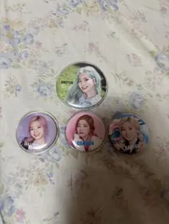 twice ダヒョン 缶バッジ 4個
