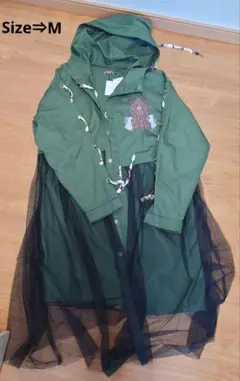 【雅結 -YuU-】 “ゼンマイ仕掛けの門”総刺繍チュール遣いロングジャケット