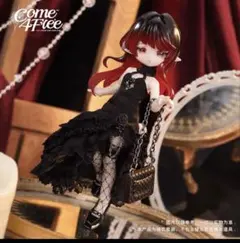come4free アウトフィット ドール服 黑天鹅 ブラックスワン 平胸版①