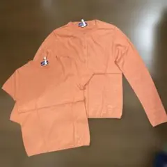 BURBERRY BLUE LABEL 綿ニットアンサンブル Mサイズ