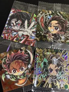 鬼滅の刃　ディフォルメシール　竈門炭治郎　極レア　鬼舞辻無惨