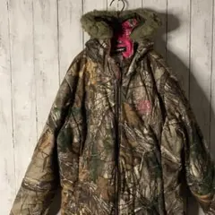 REALTREE リアルツリー 中綿ジャケット 刺繍 総柄 ユニセックス XLのサムネイル