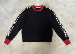 【希少】　カルバンクラインジーンズ　ビックロゴ　トレーナー