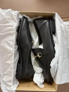 Le talonブラックローファー 25.0 cm