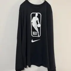 Nike NBA DRI-FIT 長袖Tシャツ ブラック ロンT
