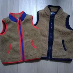 OLD NAVY ベビーベスト 2点セット 12-18M/2T