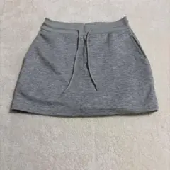 GRL グレイル ミニスカート グレー スウェット