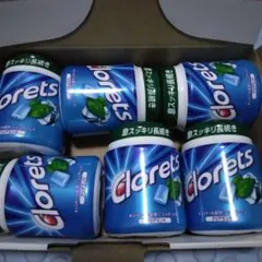 クロレッツ　クリアミント140g 6コ入