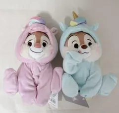 ディズニー チップとデール ぬいぐるみ ユニコーン 着ぐるみ パジャマ