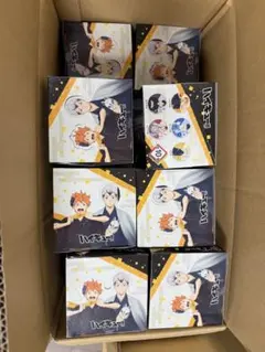 【新品未開封】ハイキュー!! 和紙風缶バッジ 全10種 *14box