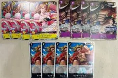 交流会 プロモ ワンピカード 12枚セット プリン カイドウ ルフィ