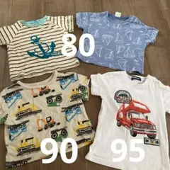 半袖　Tシャツ　男の子　80  90 95 まとめ売り