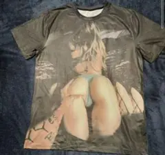 セクシー美女　エロ　グラフィックプリント Tシャツ