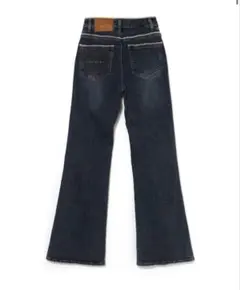 andmary Heart stitch denim フレアパンツ M サイズのサムネイル