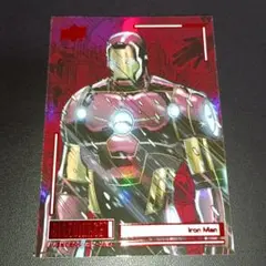 UD Marvel アベンジャーズ VS X-MEN アイアンマン赤虹パラレル