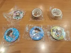 ら*ら様 ビックらポン！　名探偵コナン　缶バッジ　マステ