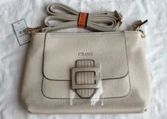 FIRANO ベージュ ショルダーバッグ