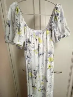 gelato pique フラワー柄マキシワンピース