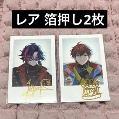 にじさんじ デビュー チェキ 魁星 3SKM レア 箔押し 北見遊征