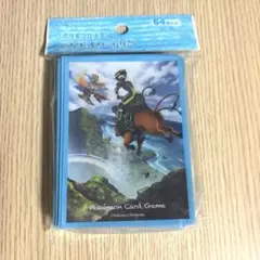 【新品未使用】ポケモンカードゲーム デッキシールド ポケモンライド 64枚入り