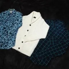 ケーブル ニット カーディガン等　トップス3点セット