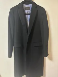 【美品】TOMORROWLAND collection 黒 チェスターコート