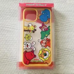 たべっ子どうぶつ iPhone13 スマホケース ギンビス カラフル クリアのサムネイル
