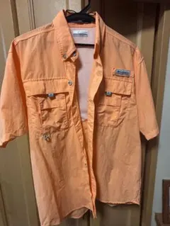 Columbia PFG bahamaシャツ　半袖フィッシングシャツ　黄色系のサムネイル