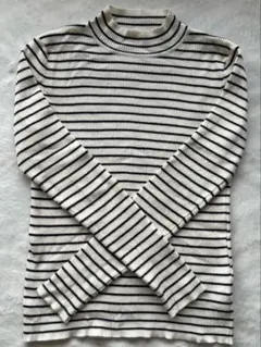 ストライプ 長袖セーター