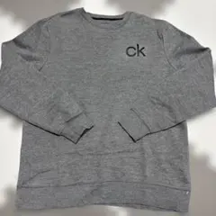 Calvin Klein カルバンクライン CK ロゴ スウェット グレー M