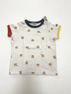 HOT BISCUITS クマ柄 半袖Tシャツ