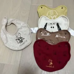 トイザらス　ベビザラス　付け替えスタイ スヌーピー 5枚セット