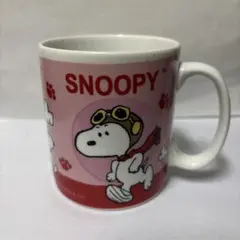 スヌーピー フライングエース マグカップ レトロ
