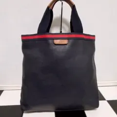 《美品》GUCCI(グッチ)トートバッグ レザー　A4