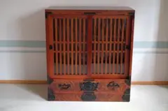 鶴身広堂 作家物 香川漆器 漆塗 和モダン サイドボード キャビネット