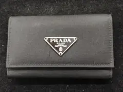 PRADA テスートナイロン 6連 キーケース ブラックのサムネイル