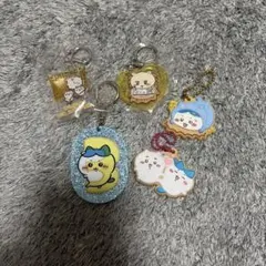 ハチワレ キーホルダー セット