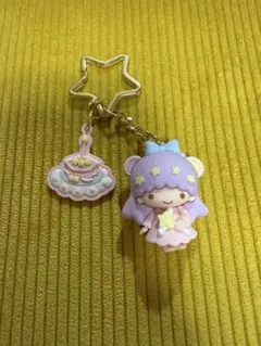 リトルツインスターズ キキララ 星空のエンジェル キーホルダー ララ(紫髪)