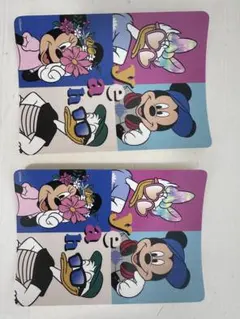 ディズニー キャラクター カード 2枚セット