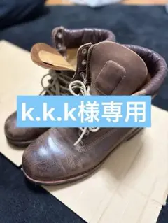 Timber landレザー ハイカットブーツ 10 W （ブラウン　7ホール）