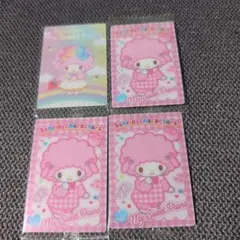 サンリオキャラクターズ　ウエハース　マイスウィートピアノ　4枚セット
